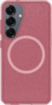 Funda transparente con imán Symmetry para Galaxy S25 - Foxberry Pink (rosa)​​ 