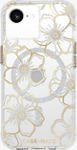 Funda con MagSafe para iPhone 16e/15/14/13 - Floral Gems​​ 