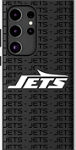 Funda con fondo de texto del equipo de la NFL con imán para el Galaxy S24 Ultra - New York Jets​​ 