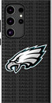 Funda con fondo de texto del equipo de la NFL con imán para el Galaxy S24 Ultra - Philadelphia Eagles​​ 