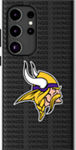 Funda con fondo de texto del equipo de la NFL con imán para el Galaxy S25 Ultra - Minnesota Vikings​​ 