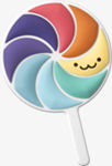 MAGMOJI Insignia magnética para teléfono con MagSafe - Lollipop​​ 
