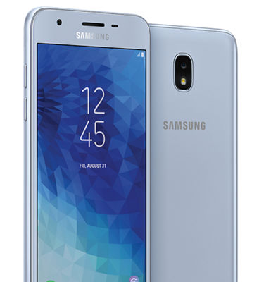 samsung j3 silver blue