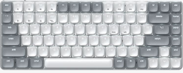 SM1 Teclado mecánico delgado con retroiluminación y Bluetooth​​ 
