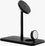 HiRise 3 Deluxe 3-in-1 Compact Luxury MagSafe Stand for iPhone, AirPods and Apple Watch