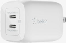 Belkin Cargador de pared BoostCharge Pro Dual USB-C de 65 W​​ 